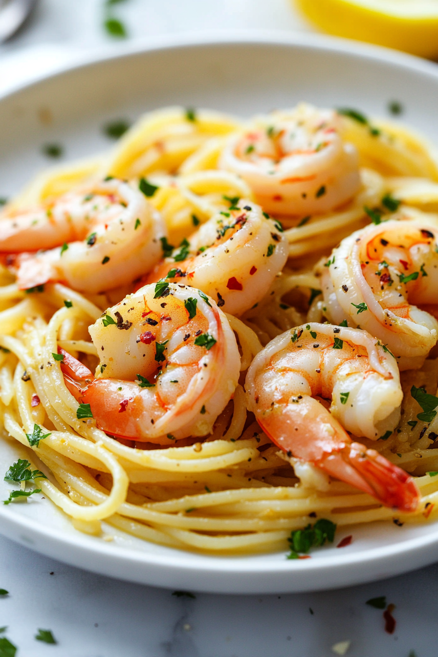 Shrimp Scampi Pasta